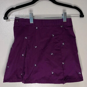 Lands End Skirt Scotty Dogs 6X